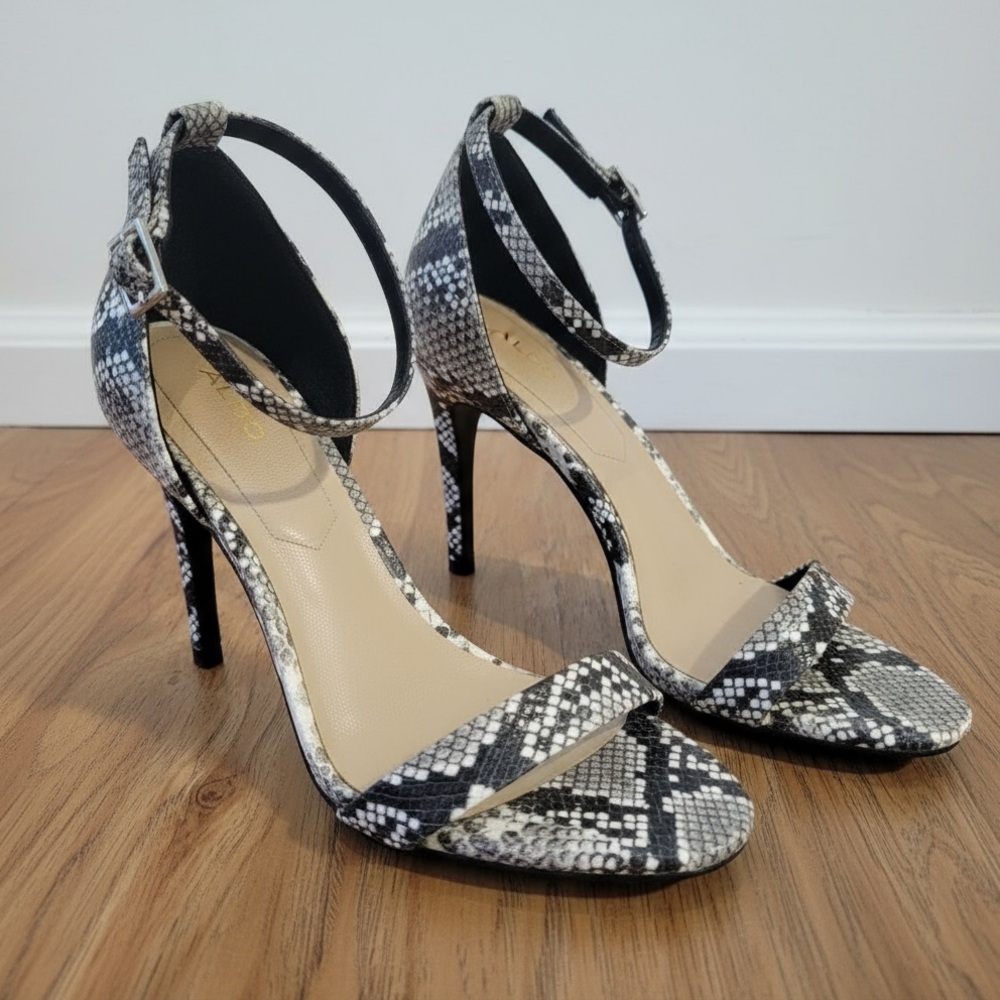 Aldo Snakeskin Heel
